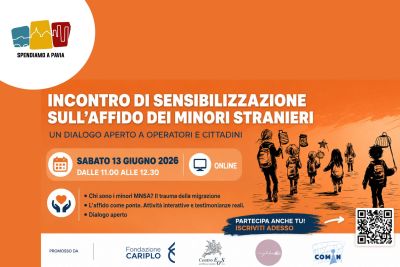 Affido dei Minori Stranieri Non Accompagnati: incontro online per comprendere e accogliere