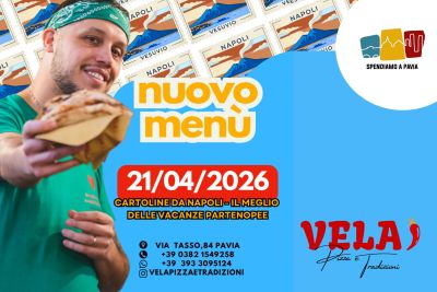 Da Pavia a Napoli: il nuovo viaggio gastronomico di Vela tra padellini gourmet e "scrocchiarella"