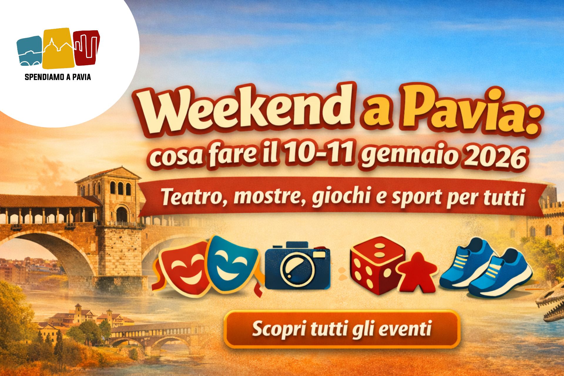 Cosa fare a Pavia e provincia: gli eventi del weekend 10-11 gennaio 2026