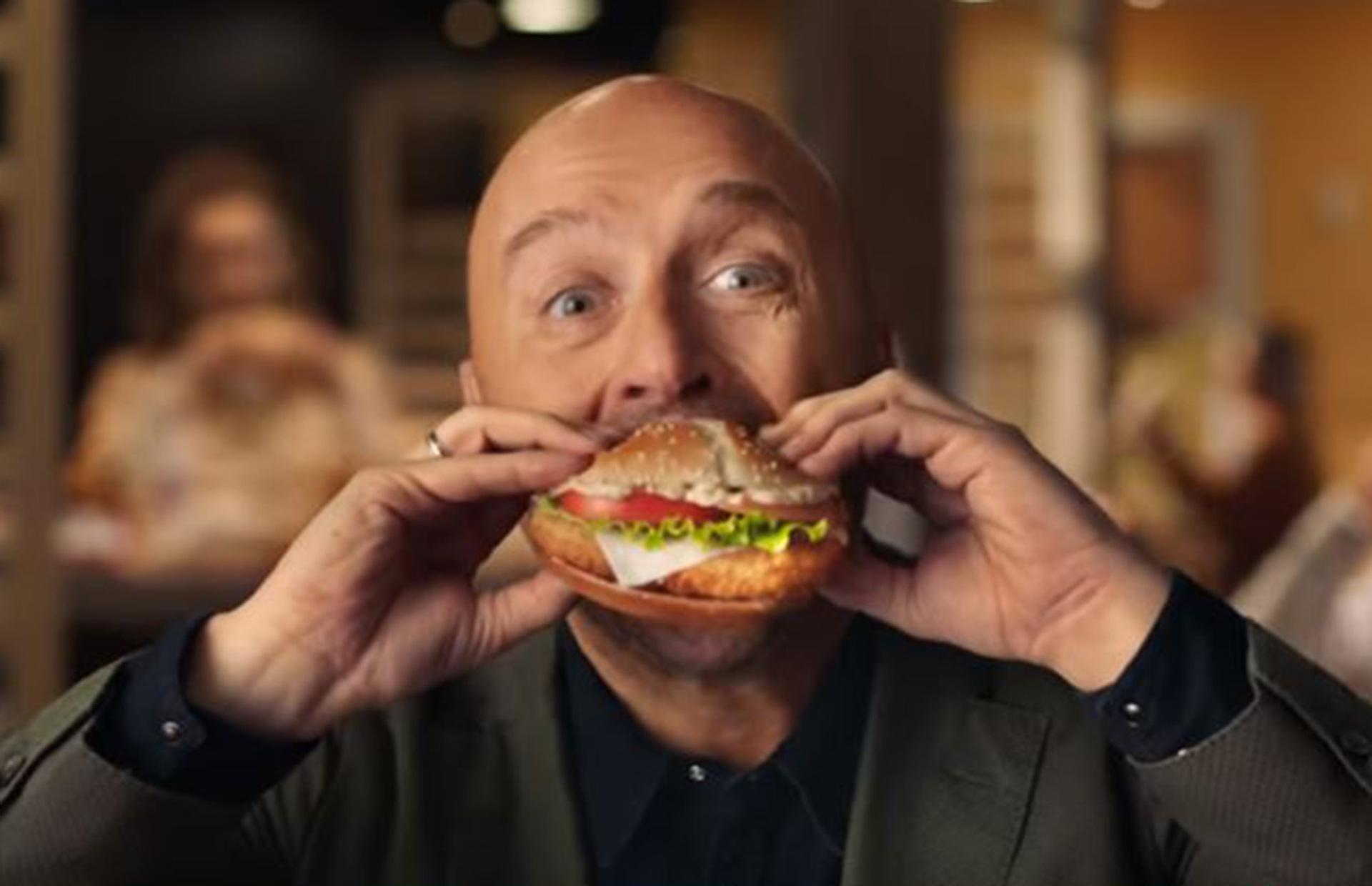 Joe Bastianich al McDonald's di Pavia Landriano