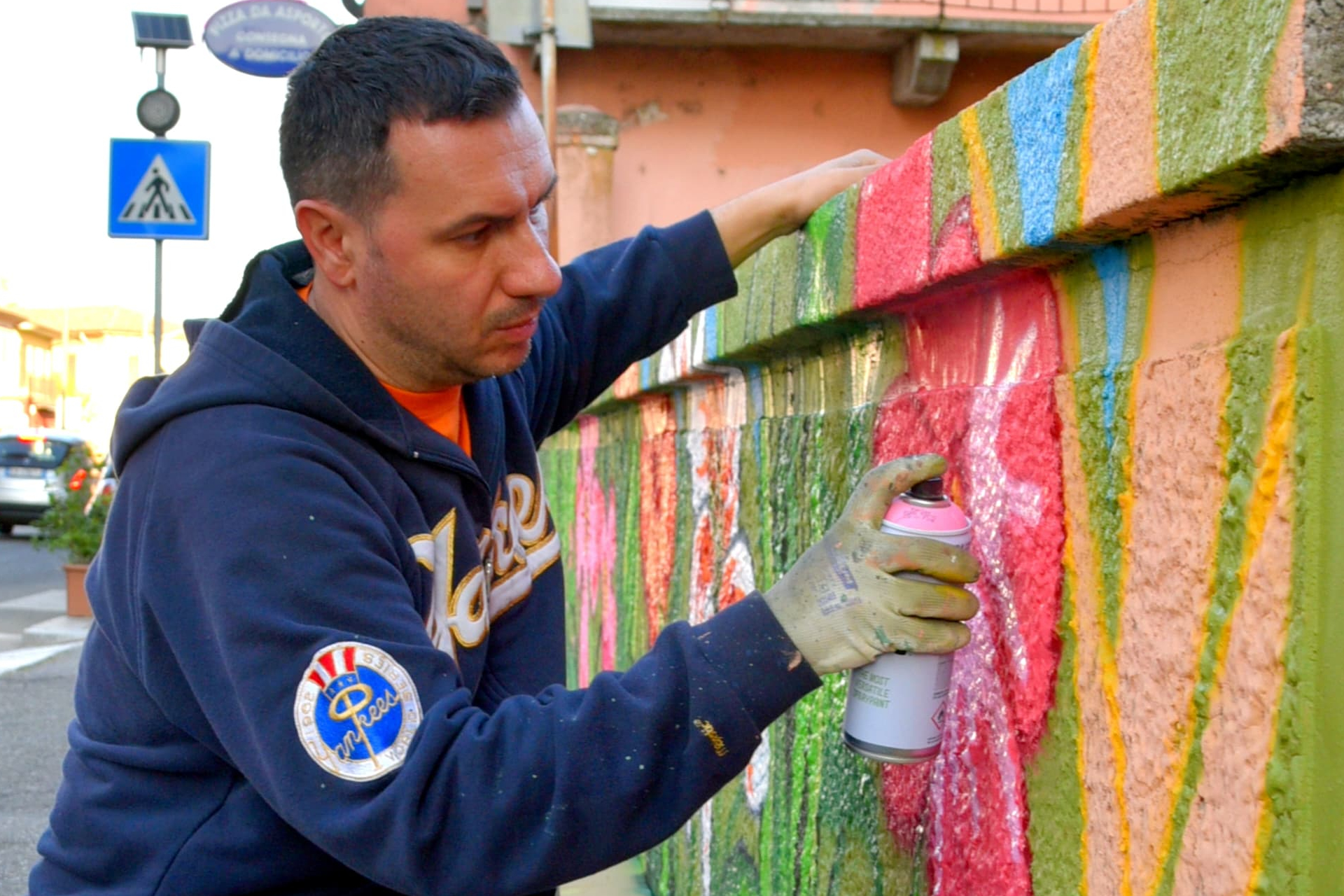Street Art a Pavia con Andrea Bastia