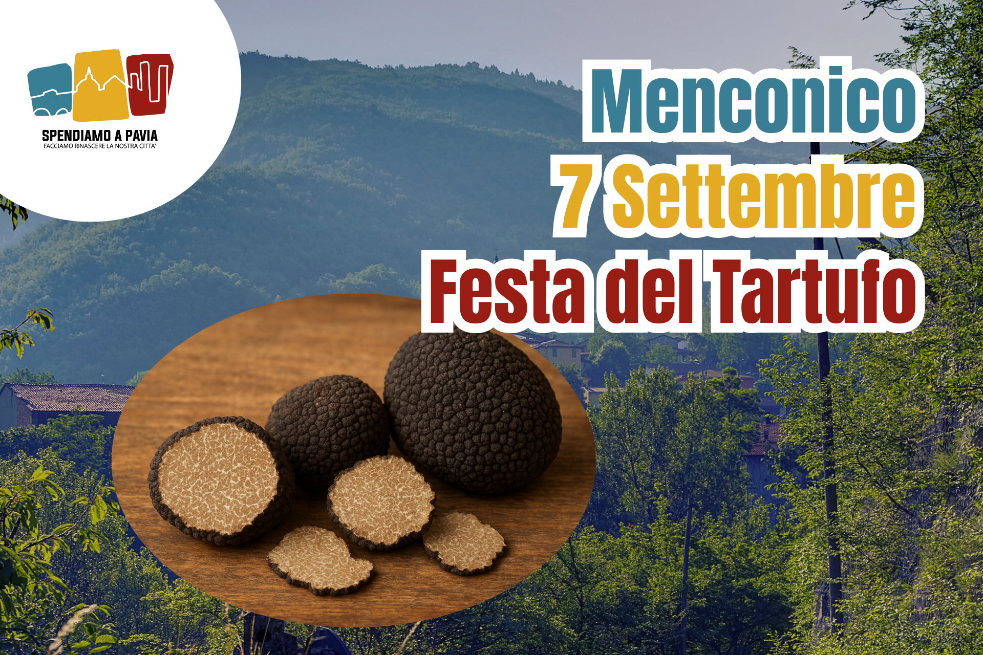 A Menconico torna la Festa del Tartufo: il 7 settembre la 38ª edizione tra gusto, natura e tradizione