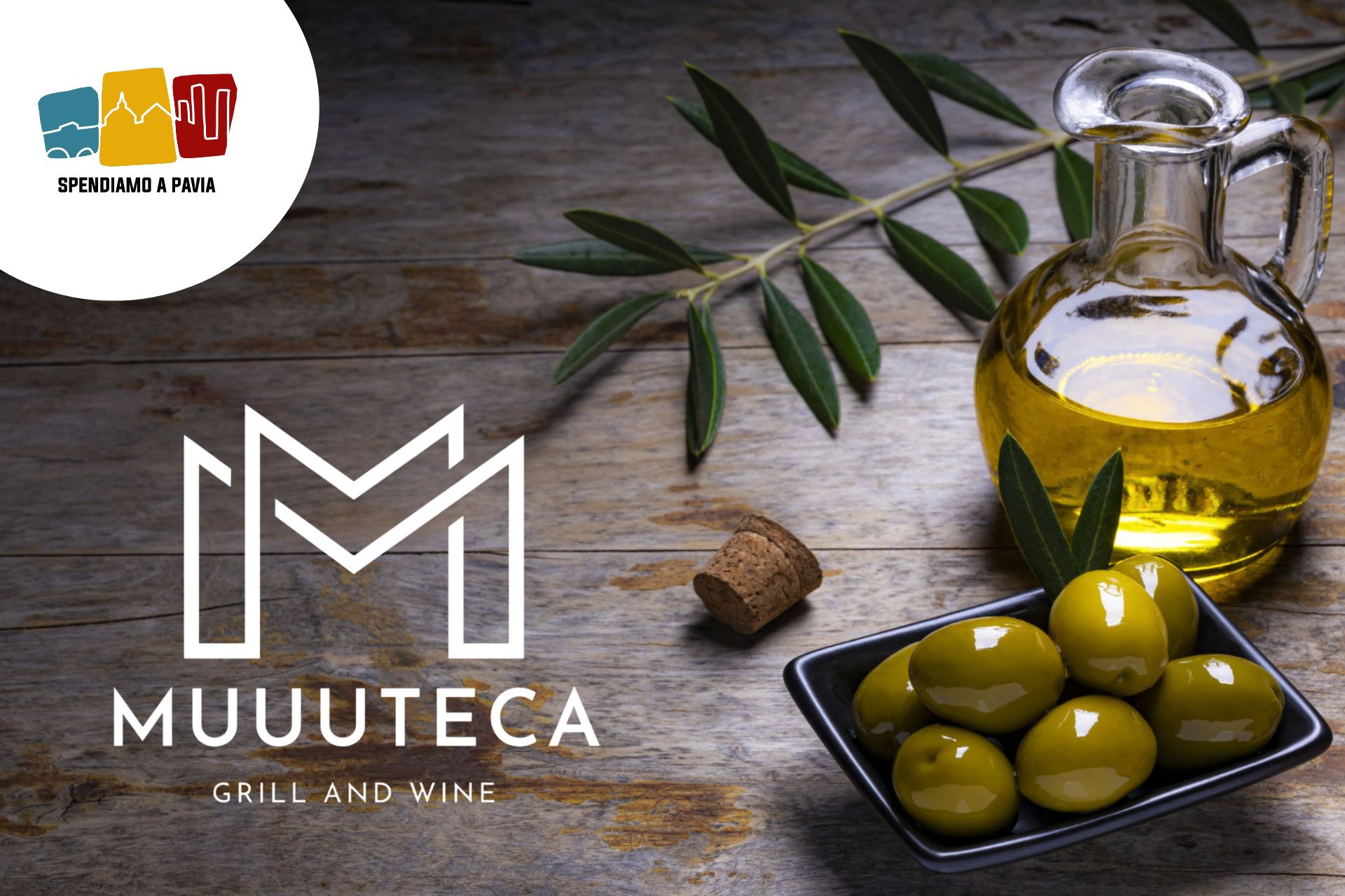 A Pavia arriva l’“Olive Oil Tasting”: gusto, territorio e cucina d’autore da Muuuteca