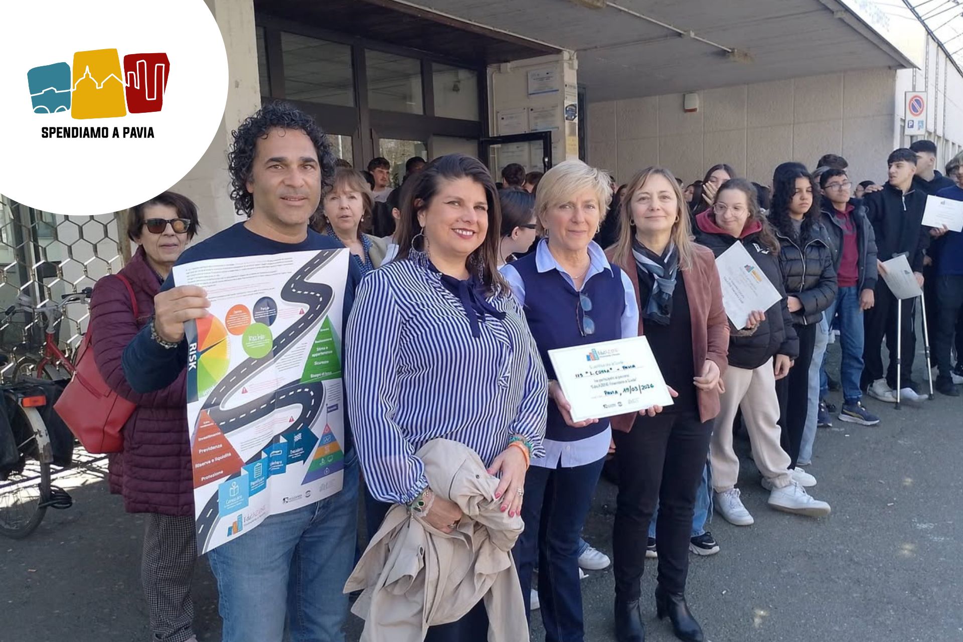 Educazione finanziaria al Cossa di Pavia: studenti protagonisti della cittadinanza economica