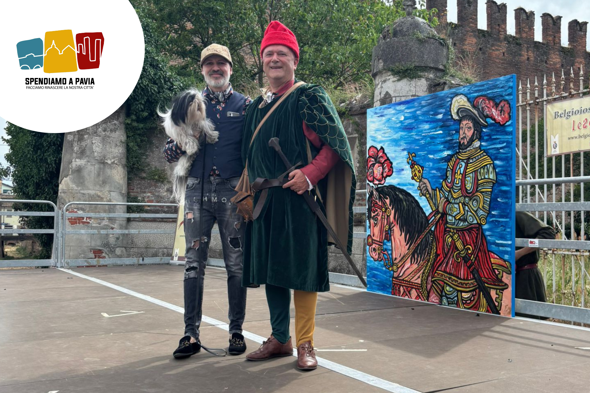 Francesco I torna a Belgioioso: l'opera di Borioli nel castello