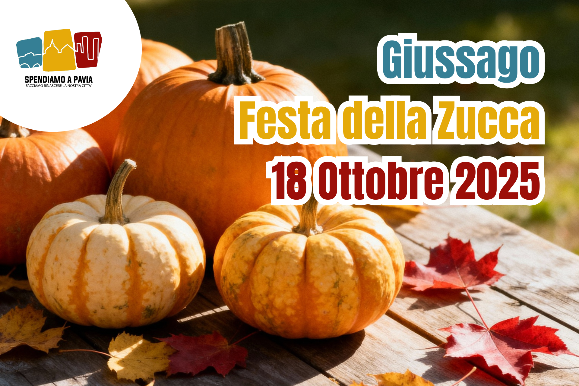 Giussago celebra l’autunno con la “Festa della Zucca”: gusto, tradizione e divertimento al Parco “La Barona”