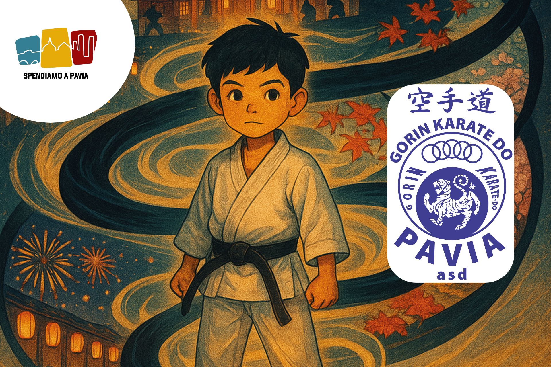 Natale di sport e solidarietà: la Gorin Karate-do Pavia in scena a Vistarino