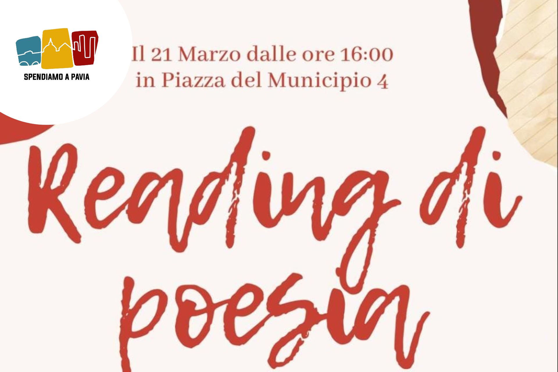 Parole in Ascolto: pomeriggio di poesia a Pavia