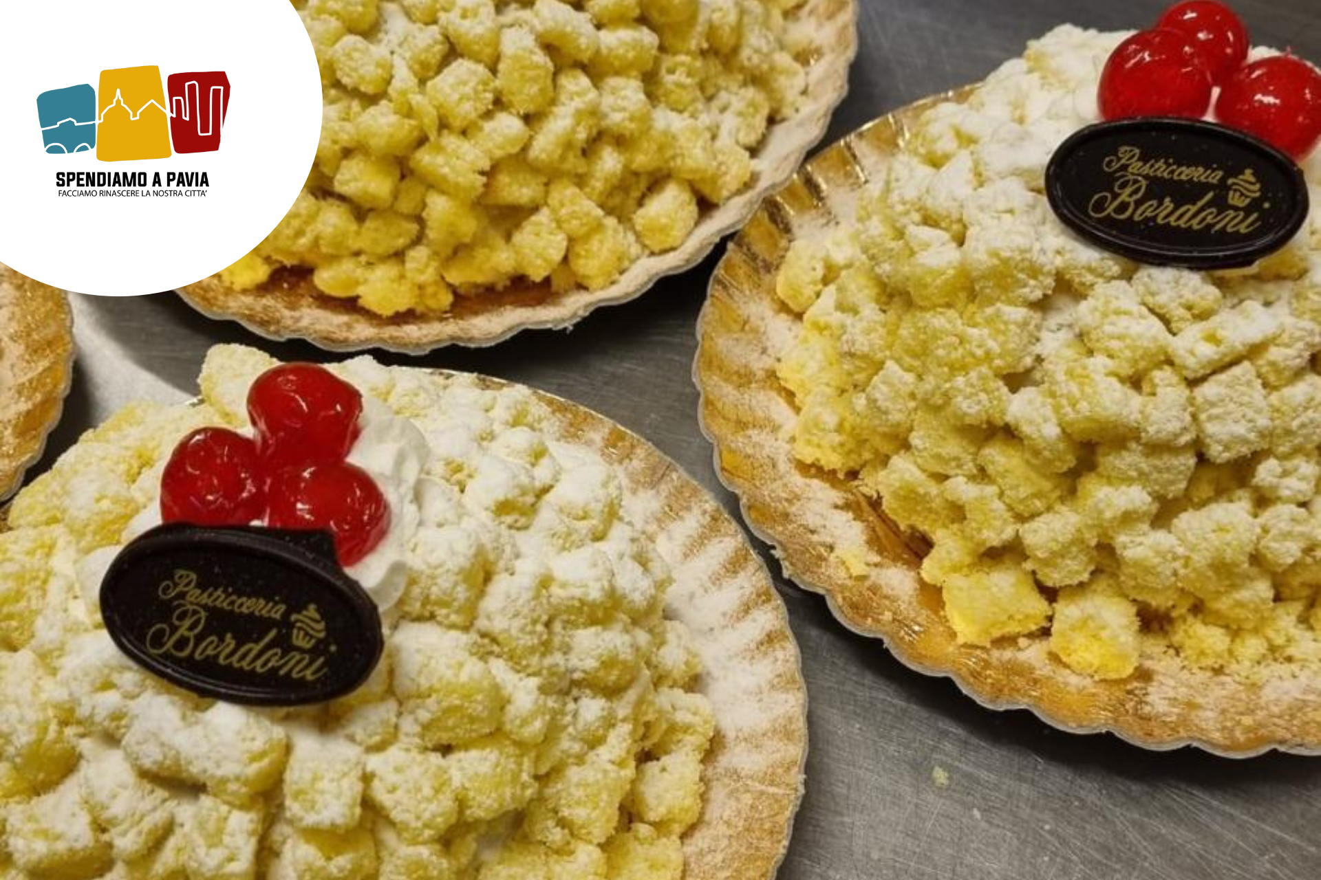 Pasticceria Bordoni: tre versioni della Mimosa per la Festa della Donna