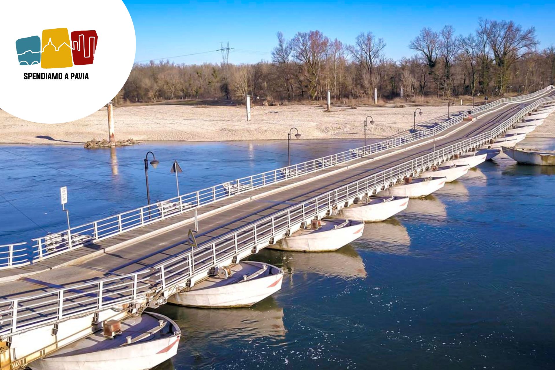 Ponte di Bereguardo chiuso dal 9 dicembre: via ai lavori sulle barche