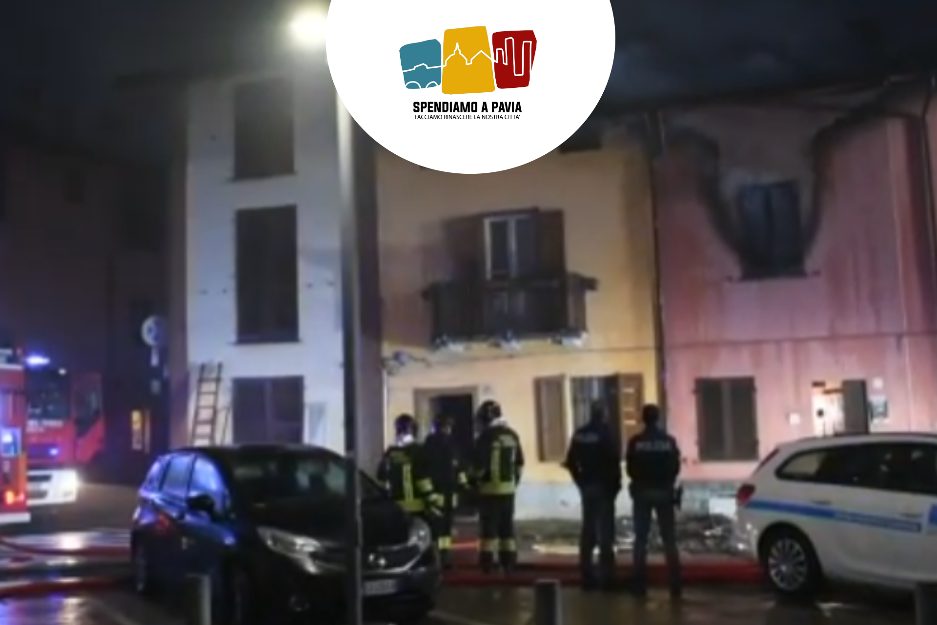 San Genesio, Incendio Devastante in un Complesso Residenziale: Due Famiglie Evacuate e Due Intossicati
