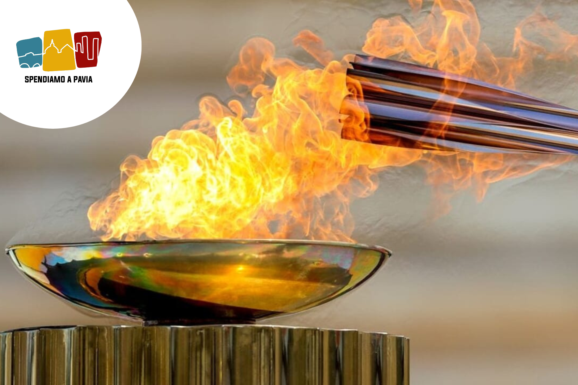 Special Video: La Fiamma Olimpica a Pavia: gli Autogol, Madam e Nespoli tra i tedofori