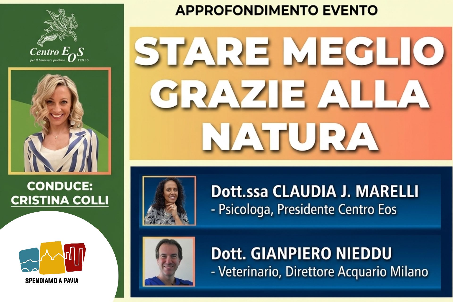 Stare meglio grazie alla natura: questa sera su Milano Pavia TV esperti a confronto sul benessere psicofisico