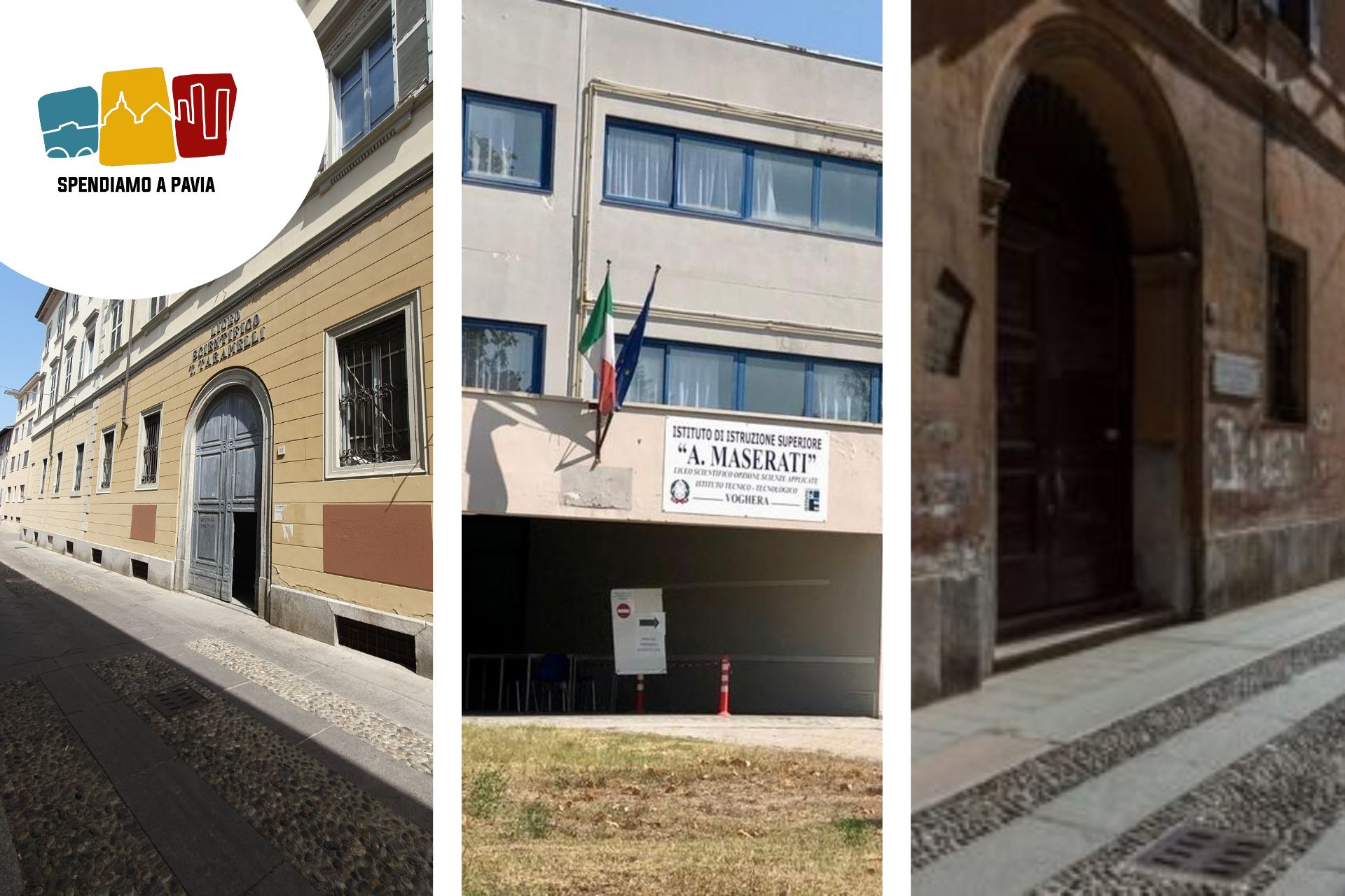 Taramelli, Foscolo e Maserati: le tre colonne dell’istruzione pavese