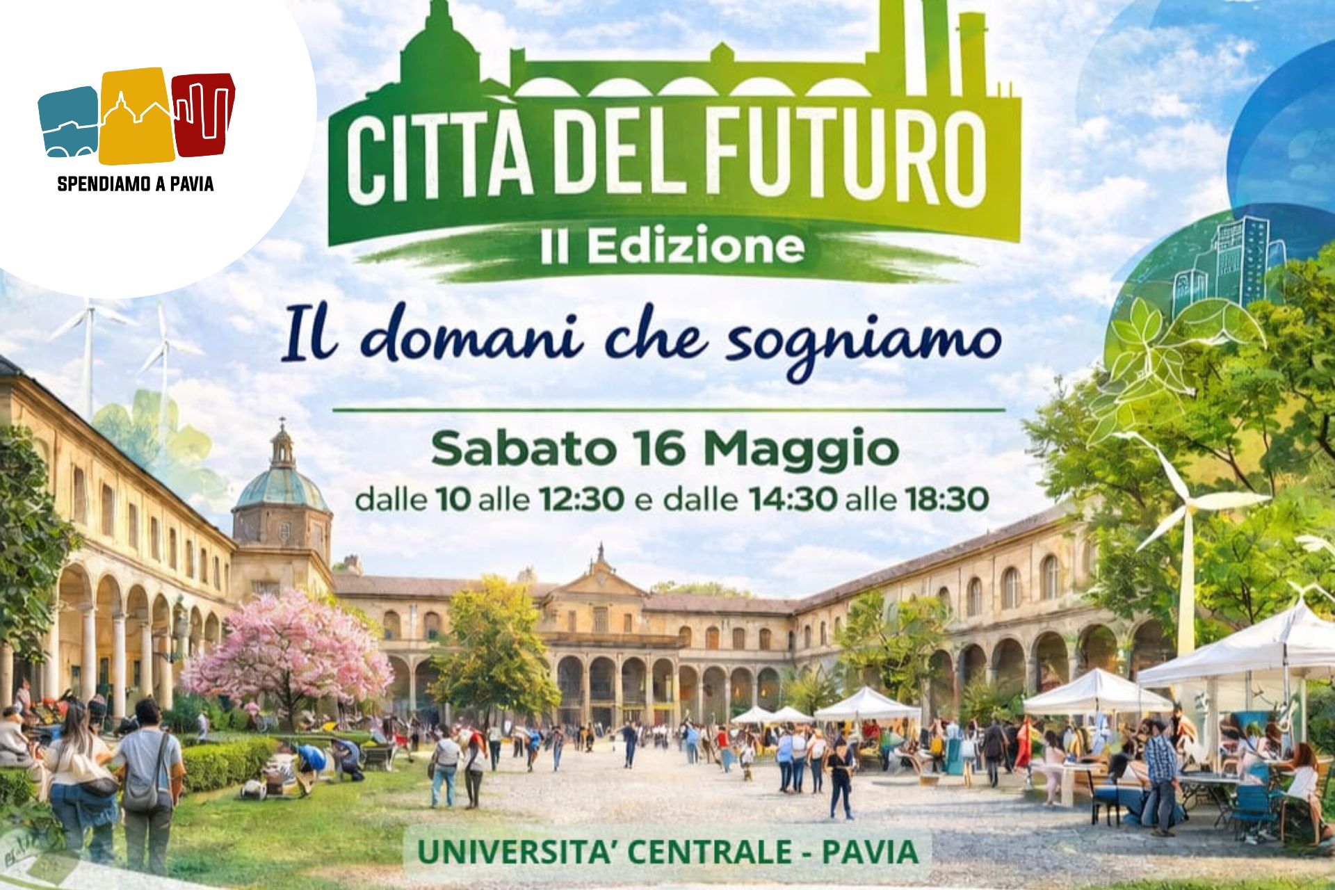 Pavia, torna “Città del Futuro”: una giornata tra scuole, sport e volontariato