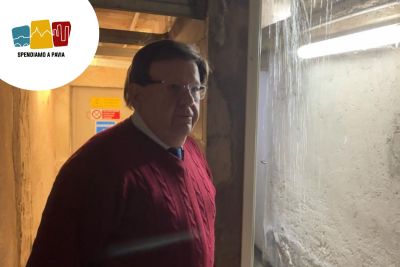 Secondo allagamento del 2026 al Mercato Ipogeo: intervengono i Vigili del Fuoco di Pavia