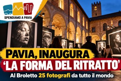 Pavia, 25 fotografi internazionali protagonisti al Broletto: inaugura la mostra “La Forma del Ritratto”