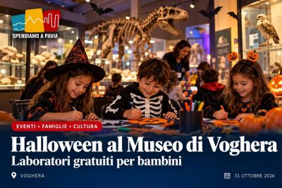 Voghera, Halloween al Museo di Scienze Naturali: visita e laboratori gratuiti per bambini