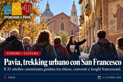 Pavia, trekking urbano sulle tracce di San Francesco: il 31 ottobre visita gratuita nel centro storico