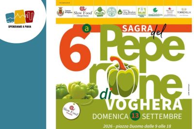 Sagra del Peperone di Voghera, il 13 settembre torna la festa dedicata al prodotto simbolo dell’Oltrepò