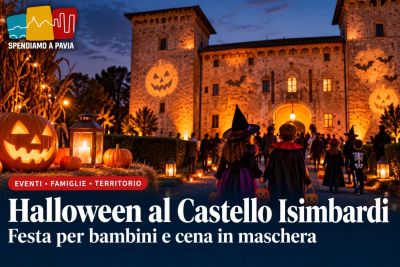 Castello d'Agogna, Halloween al Castello Isimbardi: festa per bambini e cena in maschera il 31 ottobre