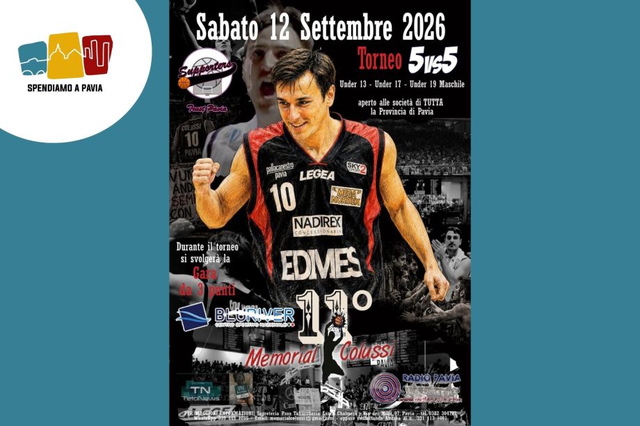 11° Memorial Martin Colussi, il basket pavese torna a celebrare memoria e appartenenza