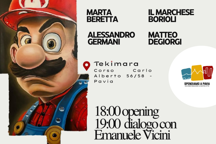 Tekimara inaugura la nuova stagione: vernissage a Pavia dedicato ai Comics
