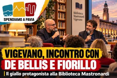 Vigevano, il giallo torna protagonista alla Biblioteca Mastronardi: incontro con De Bellis e Fiorillo