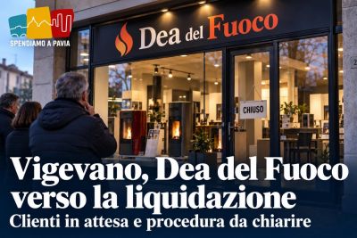 Vigevano, Dea del Fuoco verso la liquidazione giudiziaria: clienti chiedono la restituzione degli acconti