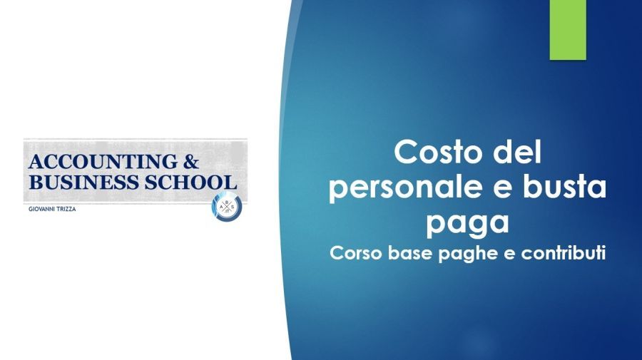 Costo del personale e busta paga