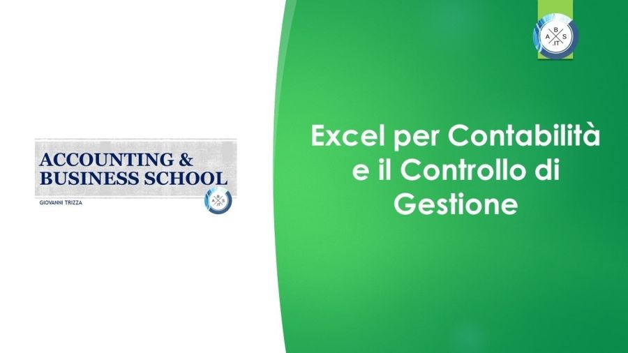 Corso Excel per contabilità Controllo di Gestione